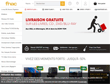 Tablet Screenshot of fnac.com